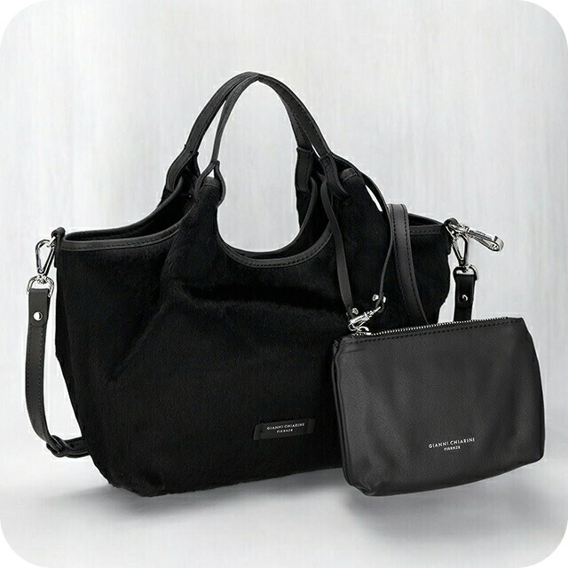 ジャンニキアリーニ ハンドバッグ レディース ブランド GIANNI CHIARINI レザー BS 11109 HORSY ブラック 軽量 小さめ 手提げ 高級 おしゃれ プレゼント 女性 実用的 かわいい