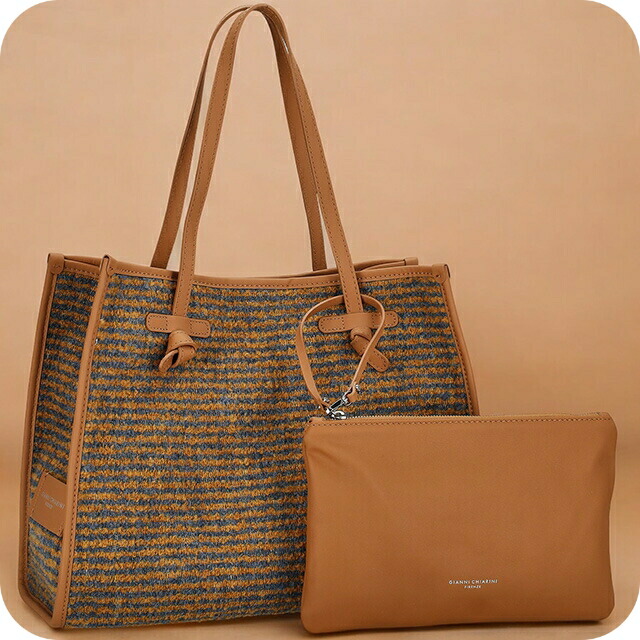 ジャンニキアリーニ トートバッグ レディース ブランド GIANNI CHIARINI BS 6850 PULLOVER ブラウン