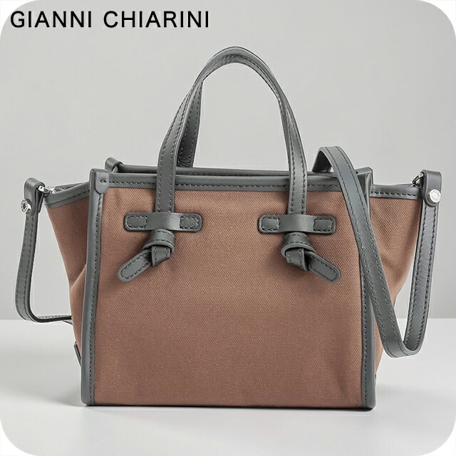 ジャンニキアリーニ ハンドバッグ メンズ ブランド GIANNI CHIARINI ITALY BS 8065 CNV-SE CIOCCOLATO CIOCCOLATO