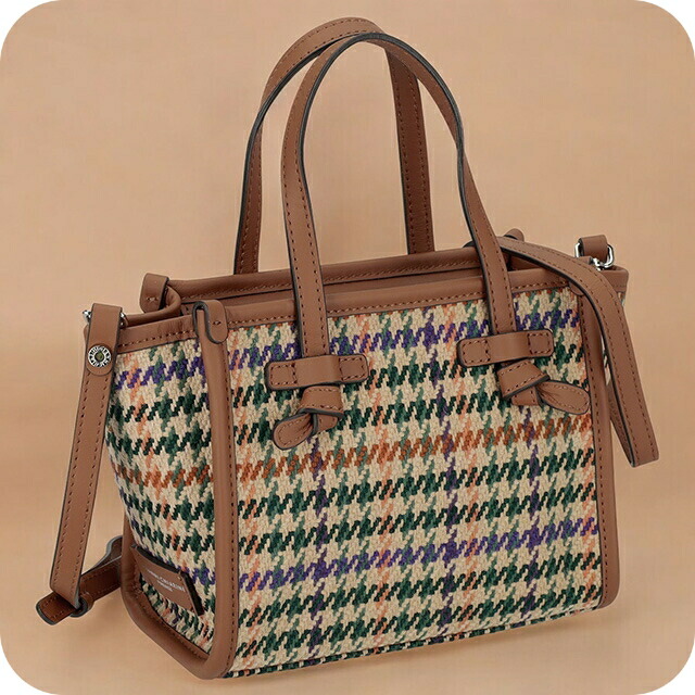 ジャンニキアリーニ ハンドバッグ メンズ レディース ブランド GIANNI CHIARINI BS 8065 NWCL マルチカラー