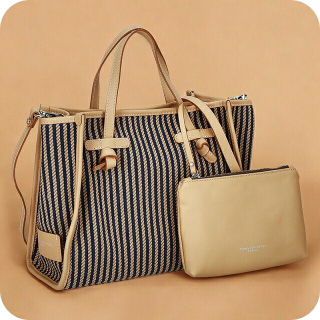 ジャンニキアリーニ トートバッグ レディース ブランド GIANNI CHIARINI BS 9752 CAB ブラウン