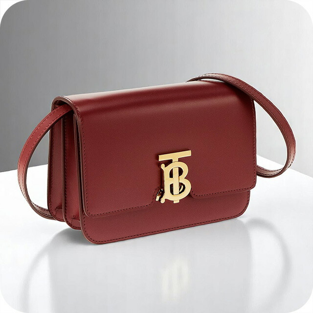 バ－バリ－ ショルダーバッグ レディース ブランド BURBERRY 8010332 レッド 斜めがけ 高級 おしゃれ プレゼント 女性 実用的 かわいい