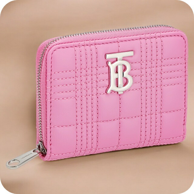 バ－バリ－ コインケース レディース ブランド BURBERRY 8049290 ピンク 小銭入れ 小さい 高級 おしゃれ プレゼント 実用的 かわいい