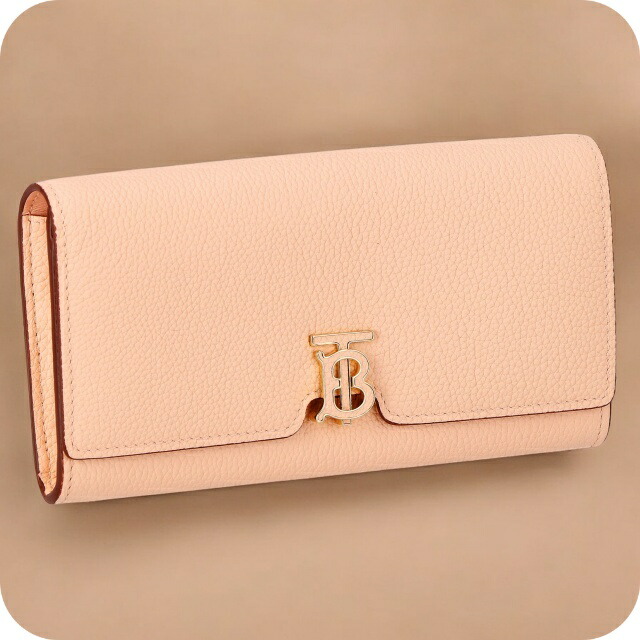 バ－バリ－ 長財布 レディース ブランド BURBERRY 8055218 ライトピンク ウォレット 高級 おしゃれ プレゼント 実用的