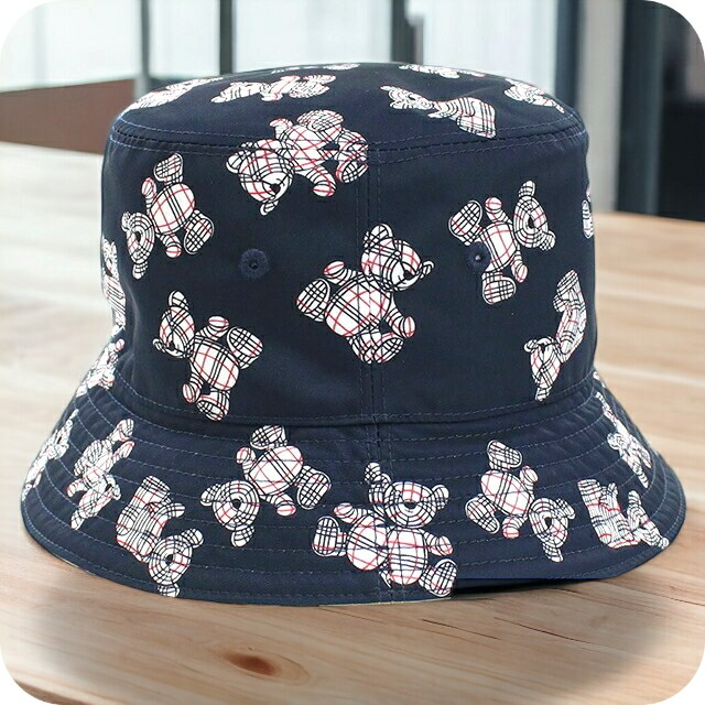 バーバリー ハット ベビー BURBERRY イタリア 8055990 NAVY ネイビー系 マルチカラー 小物 選べるモデル