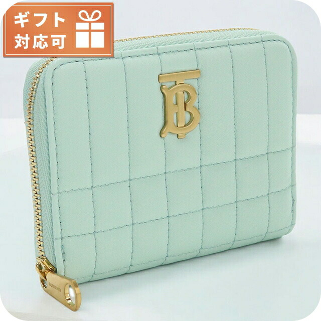 バーバリー コインケース レディース BURBERRY イタリア 8070450 COOL MINT グリーン系 財布 小銭入れ 小さい ブランド 高級 おしゃれ プレゼント 実用的 かわいい