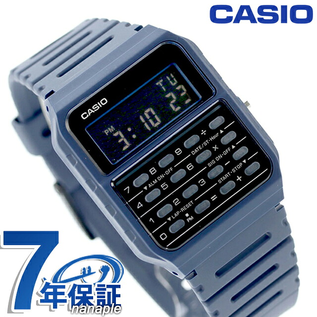 カシオ CASIO クォーツ 電池式 CA-53WF-2B クラシック チプカシ ユニセックス メンズ レディース 腕時計 カシオ casio デジタル ブラック ネイビー 黒 ブランド おしゃれ 防水 小さい 軽い かわいい プレゼント 実用的