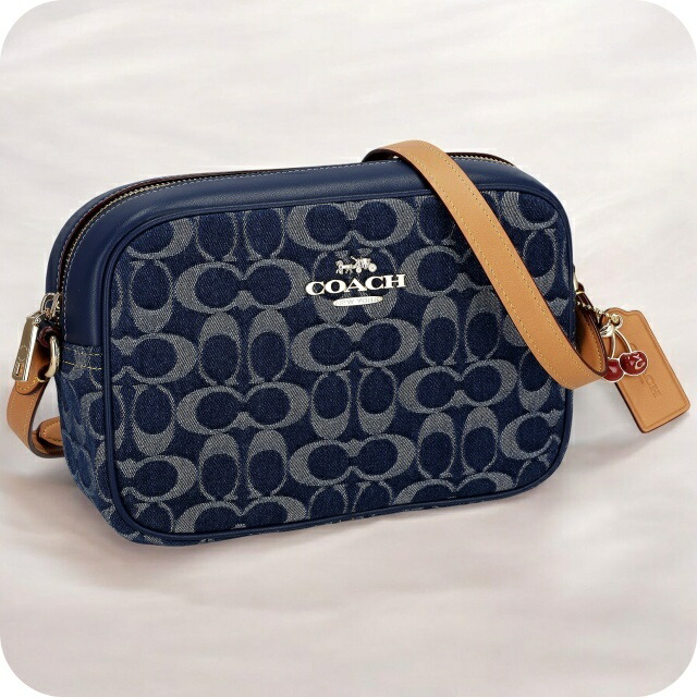 コーチ ショルダーバッグ メッセンジャーバッグ レディース アウトレット ブランド COACH CAA74 IMXIA ブルー 斜めがけ 高級 おしゃれ プレゼント 女性 実用的 かわいい