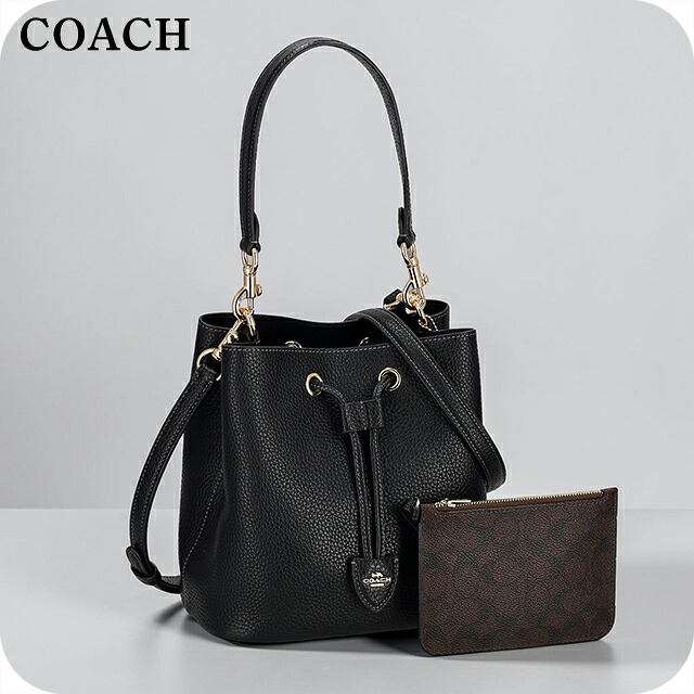コーチ ハンドバッグ レディース ブランド COACH Cambodia CBH06 IMBLK ブラック 軽量 小さめ 手提げ 高級 おしゃれ プレゼント 女性 実用的 かわいい