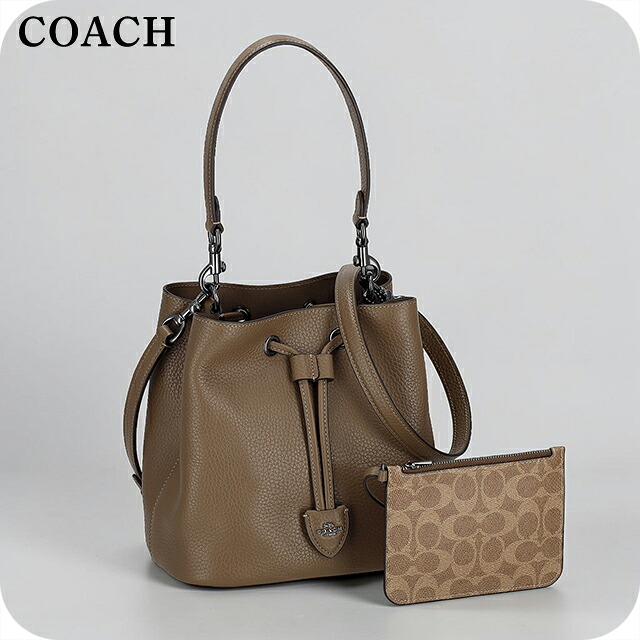 コーチ ハンドバッグ レディース ブランド COACH Cambodia CBH06 QBCBD ブラウン 軽量 小さめ 手提げ 高級 おしゃれ プレゼント 女性 実用的 かわいい