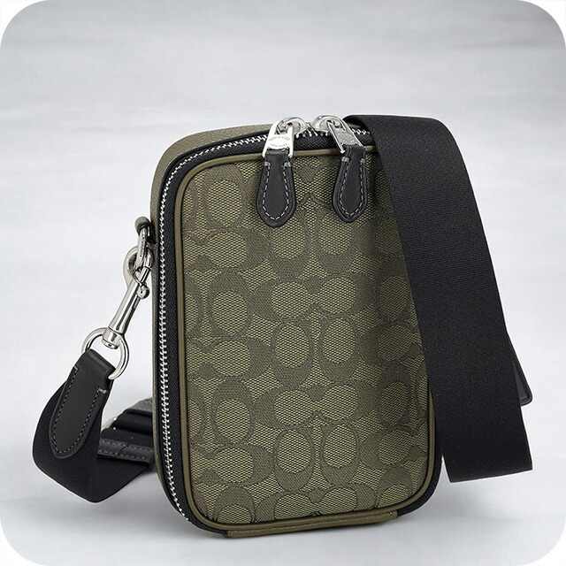 コーチ ショルダーバッグ メッセンジャーバッグ メンズ アウトレット ブランド COACH CH097 SVVFE オリーブドラブ/ユーティリティグリーン カーキグリーン 斜めがけ 高級 おしゃれ プレゼント 男性 実用的 かっこいい