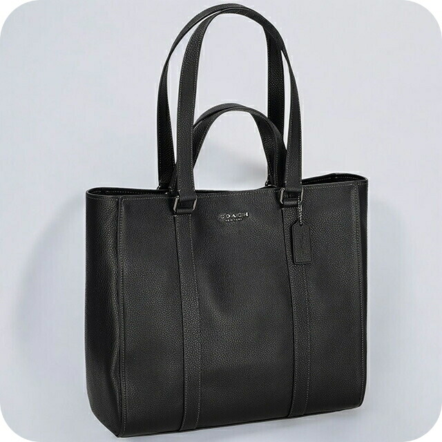 コーチ トートバッグ 2way ショルダーバッグ メンズ アウトレット ブランド COACH レザー CR390 QB BK ブラック 軽量 手提げ 高級 おしゃれ プレゼント 男性 実用的 かっこいい