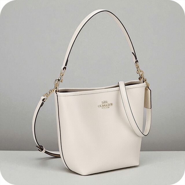 コーチ ハンドバッグ 2way ショルダーバッグ 斜めがけ レディース アウトレット ブランド COACH CT801 IMCHK チョーク ホワイト 軽量 小さめ 手提げ 高級 おしゃれ プレゼント 女性 実用的 かわいい