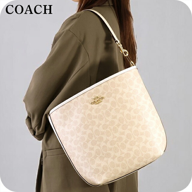 コーチ ハンドバッグ 2way ショルダーバッグ 斜めがけ メンズ レディース アウトレット ブランド COACH レザー CT802 IMXDM ベージュ 軽量 小さめ 手提げ 高級 おしゃれ プレゼント 実用的