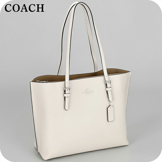 コーチ トートバッグ レディース ブランド COACH Myanmar CV968 SV/HA ホワイト 軽量 手提げ 高級 おしゃれ プレゼント 女性 実用的 かわいい