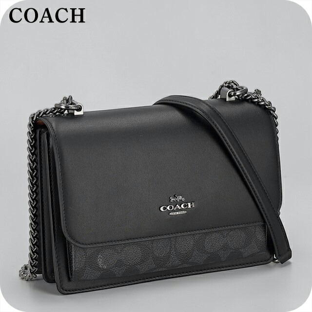 コーチ ショルダーバッグ レディース ブランド COACH Cambodia CV978 QBMI5 ブラック/チャコール 斜めがけ 高級 おしゃれ プレゼント 女性 実用的 かわいい
