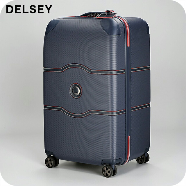 デルセー キャリーケース メンズ レディース ブランド DELSEY CHINA 00167681802 ネイビー