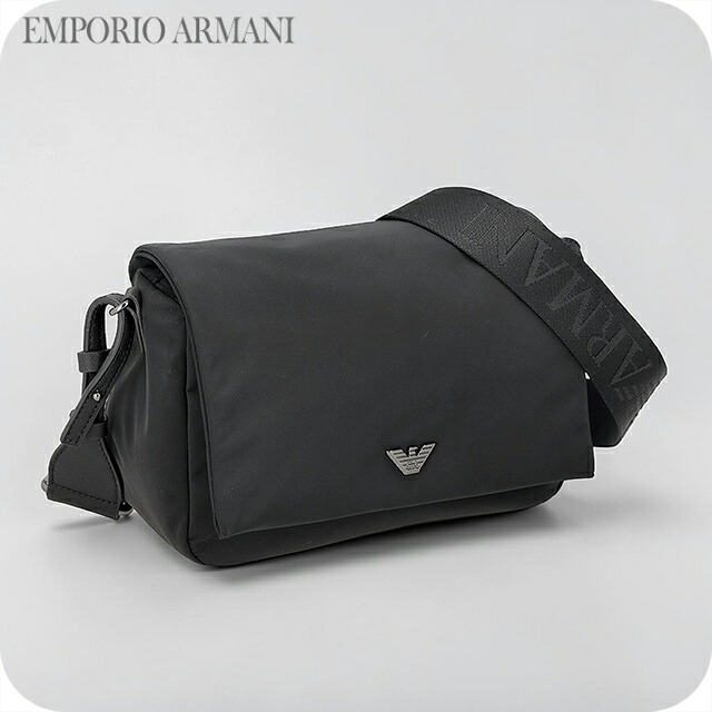 エンポリオ・アルマーニ ショルダーバッグ メンズ レディース ブランド EMPORIO ARMANI China EM001806-AF28784 UC001 ブラック