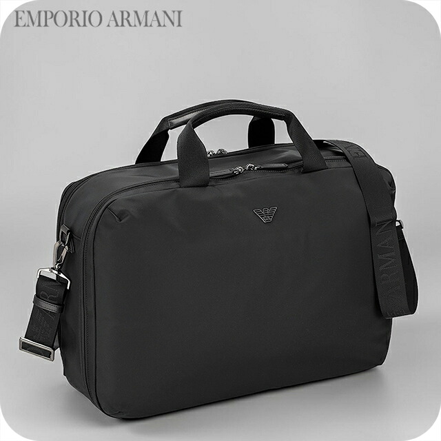 エンポリオ・アルマーニ バックパック メンズ ブランド EMPORIO ARMANI China EM004501-AF13454 UC001 ブラック 旅行カバン ブランド 高級 おしゃれ プレゼント 男性 実用的 かっこいい
