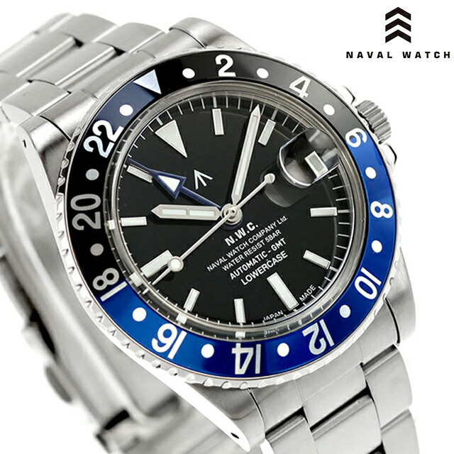 ナバルウォッチ Naval Watch Produced By LOWERCASE 自動巻き 腕時計 ブランド メンズ NAVAL WATCH FRXD005 アナログ ブルー 日本製 おしゃれ 防水 プレゼント 男性 実用的