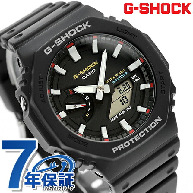 gショック ジーショック G-SHOCK クォーツ 電池式 GA-2100RL-1A アナログデジタル 2100シリーズ メンズ 腕時計 ブランド カシオ casio アナデジ ブラック 黒 おしゃれ 防水 軽い プレゼント 男性 実用的