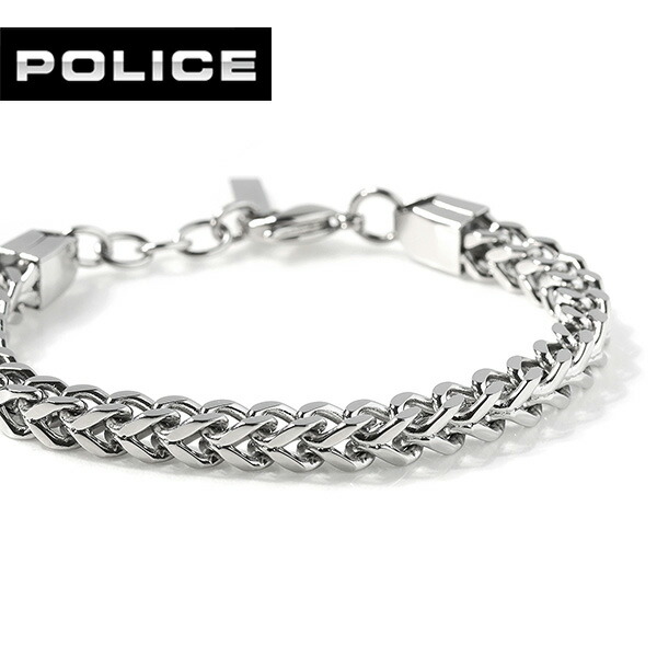 ポリス ブレスレット メンズ ブランド POLICE PINCHED チェーン GB0006702 シルバー アクセサリー
