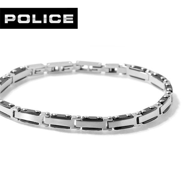 ポリス ブレスレット メンズ ブランド POLICE SPIRE GB0039201 シルバー アクセサリー