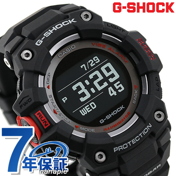 gショック ジーショック G-SHOCK ジースクワッド GBD-100-1DR Bluetooth オールブラック 黒 レッド CASIO カシオ 腕時計 メンズ ブランド おしゃれ 防水 軽い プレゼント 男性 実用的