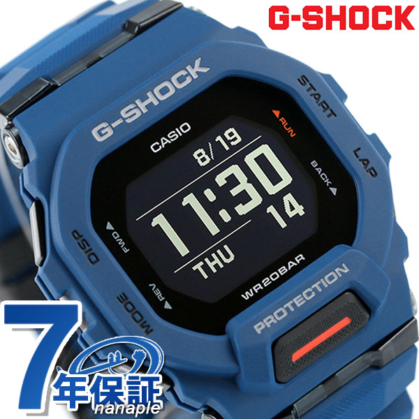 gショック ジーショック G-SHOCK ジースクワッド GBD-200-2DR ブラック 黒 ブルー CASIO カシオ 腕時計 メンズ ブランド おしゃれ 防水 軽い プレゼント 男性 実用的