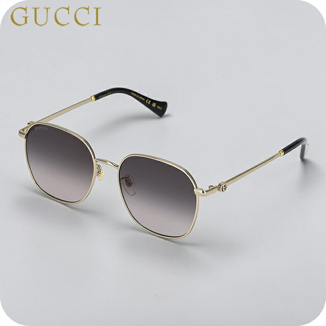 グッチ サングラス レディース ブランド GUCCI Japan GG1142SA 001 ゴールド