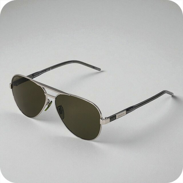 グッチ サングラス メンズ ブランド GUCCI GG1163S 002 シルバー/ブラック