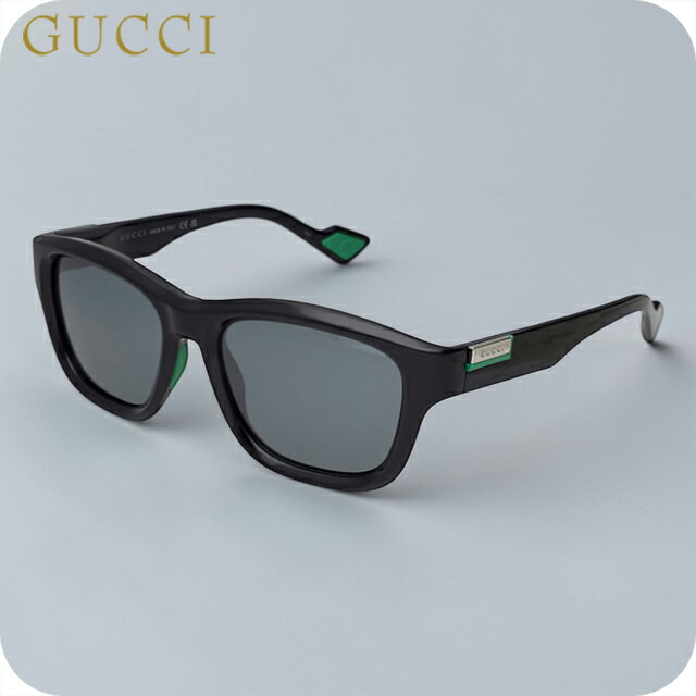 グッチ サングラス メンズ ブランド GUCCI GG1630S 001 ブラック/グリーン