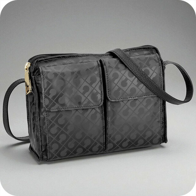 ゲラルディーニ ショルダーバッグ レディース ブランド GHERARDINI GH0206 EXCAL ブラック 斜めがけ 高級 おしゃれ プレゼント 女性 実用的 かわいい