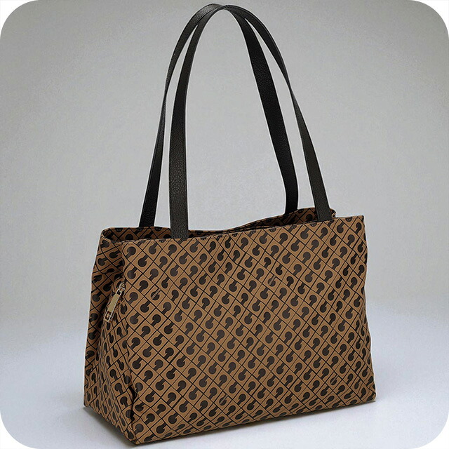 ゲラルディーニ トートバッグ レディース ブランド GHERARDINI GH0222 TOFFE ブラウン/ブラック 軽量 手提げ 高級 おしゃれ プレゼント 女性 実用的 かわいい