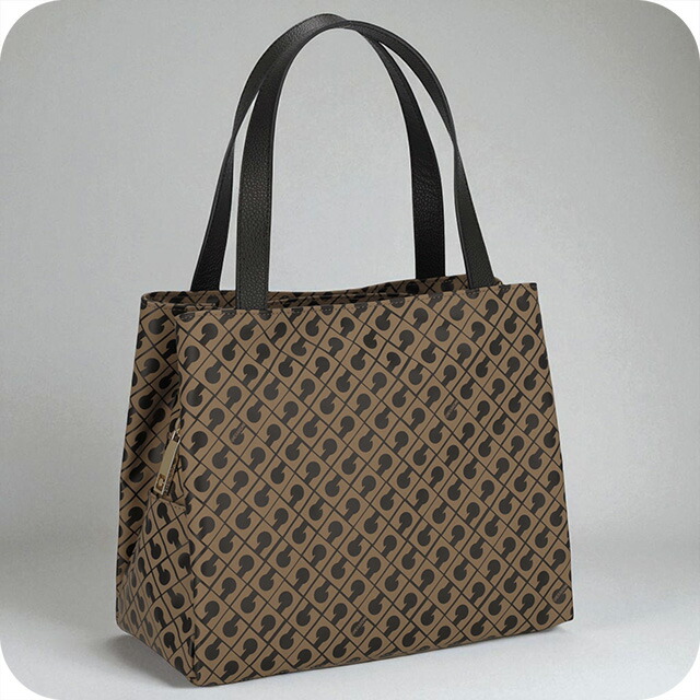 ゲラルディーニ トートバッグ レディース ブランド GHERARDINI GH0223 TOFFE ブラウン/ブラック 軽量 手提げ 高級 おしゃれ プレゼント 女性 実用的 かわいい