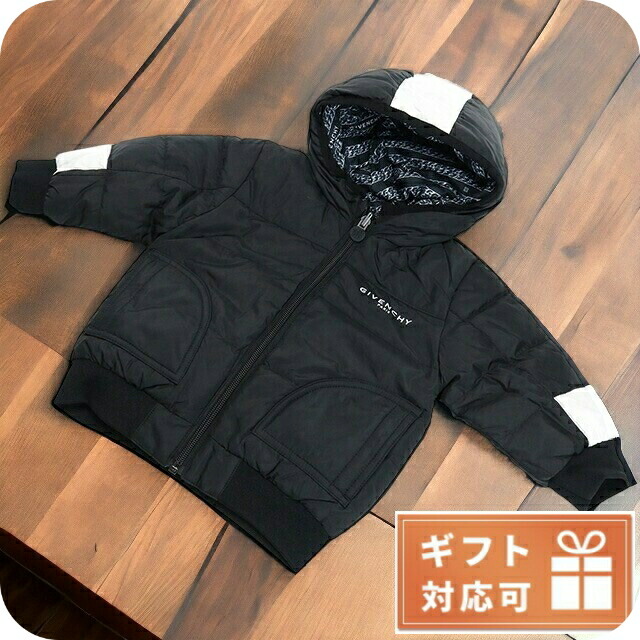 子供服 キッズ 女の子 男の子 高級 ブランド 出産祝い ギフト おしゃれ ジバンシー その他ジャケット ベビー GIVENCHY H06050 BLACK ブラック ファッション 選べるモデル