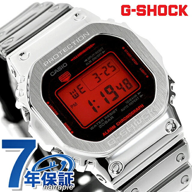 gショック ジーショック 5600 G-SHOCK FINE METALLIC SERIES DIGITAL 5600 Series クォーツ 電池式 GM-5600YRA-8 メンズ 腕時計 ブランド カシオ casio デジタル ブラック 黒 おしゃれ 防水 プレゼント 男性 実用的