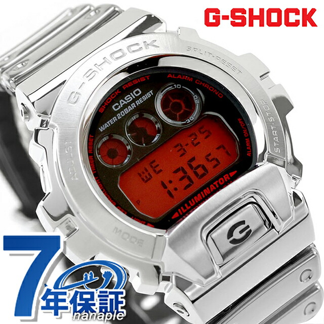 gショック ジーショック G-SHOCK FINE METALLIC SERIES DIGITAL 6900 Series クォーツ 電池式 GM-6900YRA-8 メンズ 腕時計 ブランド カシオ casio デジタル ブラック 黒 おしゃれ 防水 軽い プレゼント 男性 実用的