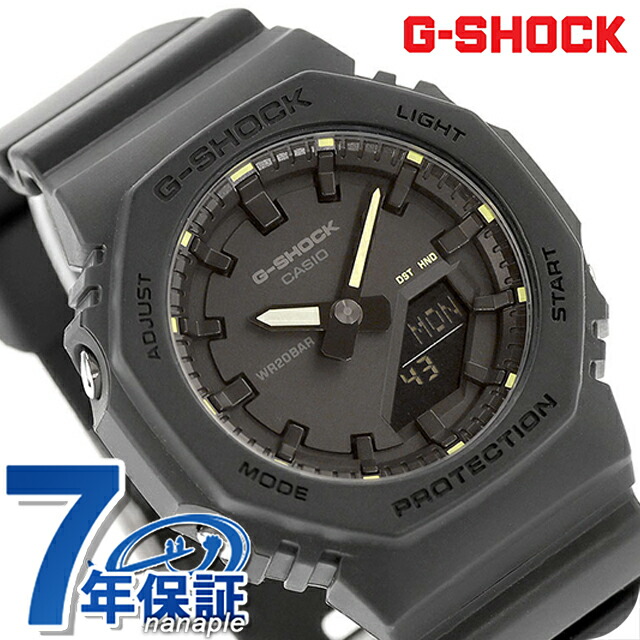 gショック ジーショック G-SHOCK クォーツ 電池式 GMA-P2100SA-1A2 アナログ デジタル ユニセックス メンズ レディース 腕時計 ブランド カシオ casio アナデジ オールブラック 黒 おしゃれ 防水 文字盤 大きい プレゼント 実用的
