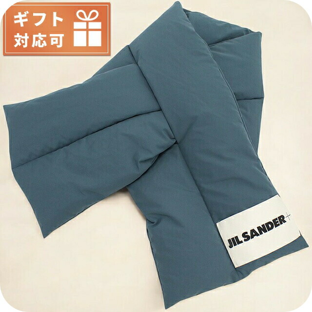 ジル サンダー マフラー レディース ブランド JIL SANDER イタリア J47TE0001 ブルー系 小物