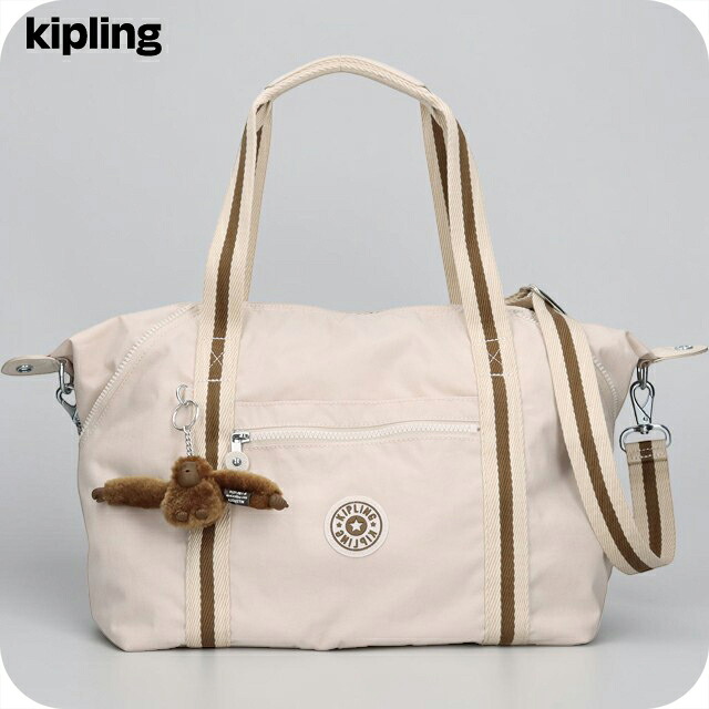 キプリング ボストンバッグ レディース ブランド Kipling アート 2WAY K10619-9LO Soft Sand 手提げ 高級 おしゃれ プレゼント 女性 実用的 かわいい