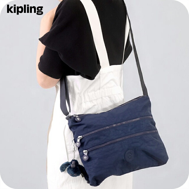 キプリング ショルダーバッグ レディース Kipling K1333596V ブルーブルー2 斜めがけ ブランド 高級 おしゃれ プレゼント 女性 実用的 かわいい