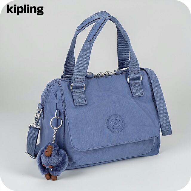 キプリング ハンドバッグ レディース ブランド Kipling CHINA KI36473JO CLASSIC INDIGO ブルー 軽量 小さめ 手提げ 高級 おしゃれ プレゼント 女性 実用的 かわいい