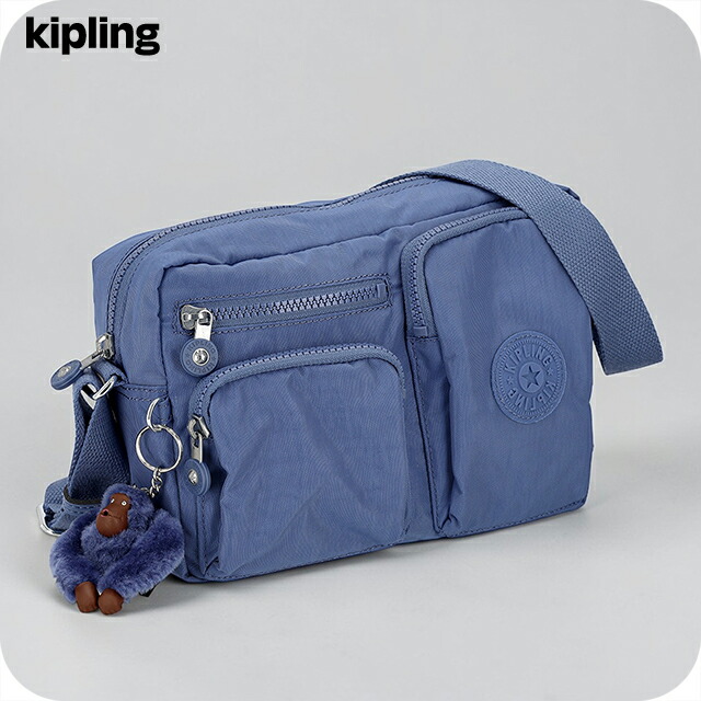 キプリング ショルダーバッグ レディース ブランド Kipling CHINA KIA9Z83JO CLASSIC INDIGO ブルー 斜めがけ 高級 おしゃれ プレゼント 女性 実用的 かわいい