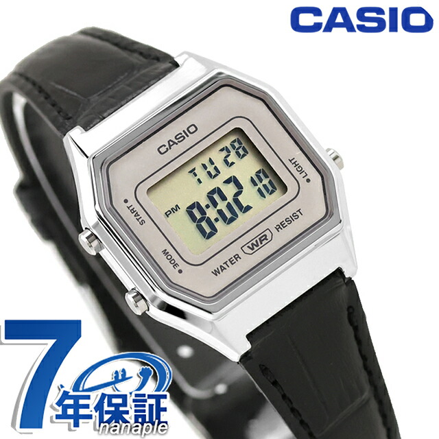 カシオ チープカシオ CASIO ヴィンテージ クォーツ 電池式 LA680WEL-1 海外モデル レディース チプカシ 腕時計 ブランド カシオ casio デジタル ライトグレー ブラック 黒 おしゃれ 防水 軽い 華奢 かわいい プレゼント 女性 実用的