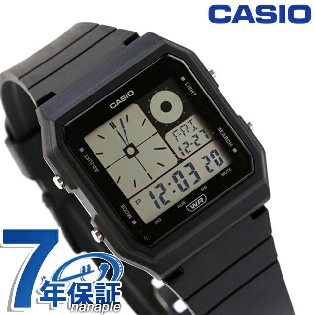 カシオ チープカシオ CASIO クォーツ 電池式 LF-20W-1A クラシック ユニセックス チプカシ 腕時計 ブランド カシオ casio デジタル ブラック 黒 おしゃれ 防水 かわいい プレゼント 実用的 学生 受験生 受験用 試験用 受験対応