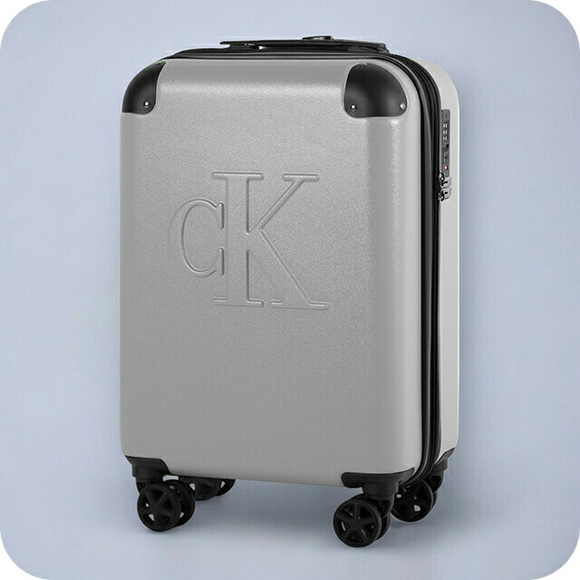 カルバンクライン スーツケース メンズ レディース ブランド Calvin Klein LH118LN3 HGR S グレー