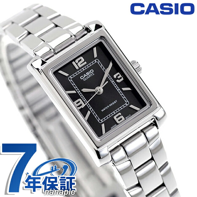 カシオ チープカシオ CASIO クォーツ 電池式 LTP-1234DD-1A スタンダード 海外モデル レディース チプカシ 腕時計 シンプル ブランド カシオ casio アナログ ブラック 黒 おしゃれ 防水 軽い 華奢 かわいい プレゼント 女性 実用的 学生 受験生 受験用 試験用 受験対応