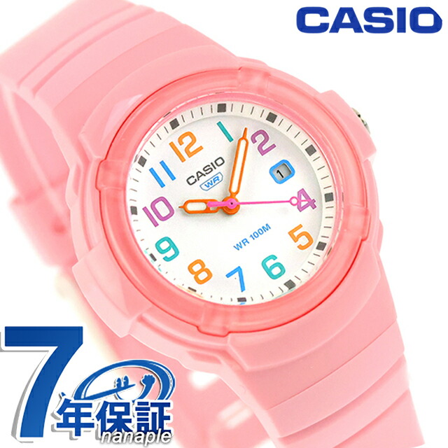 カシオ チープカシオ CASIO POP クォーツ 電池式 LX-800H-4AV レディース チプカシ 腕時計 ブランド カシオ casio アナログ ホワイト ピンク 白 おしゃれ 防水 軽い 華奢 かわいい プレゼント 女性 実用的