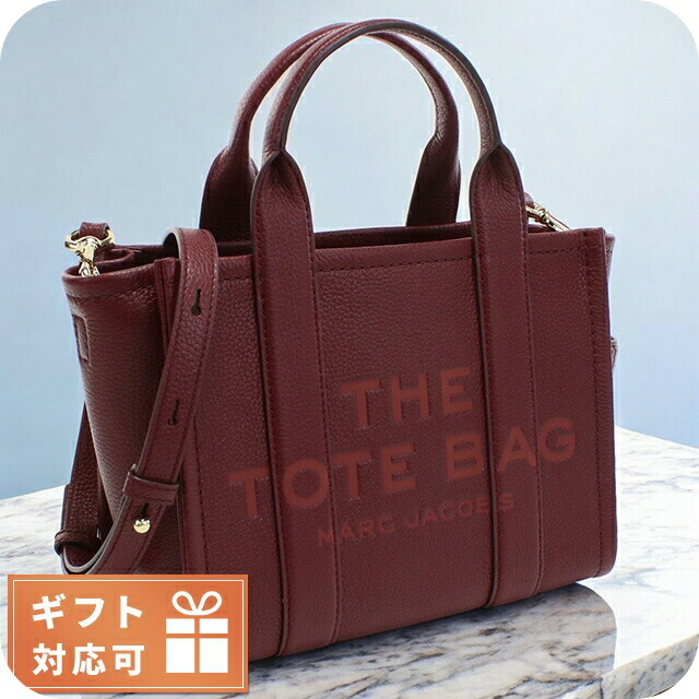 マーク・ジェイコブス トートバッグ レディース MARC JACOBS MINI TRAVELER TOTE レザー ベトナム H009L01SP21 CHERRY ボルドー系 バッグ 軽量 手提げ ブランド 高級 おしゃれ プレゼント 女性 実用的 かわいい